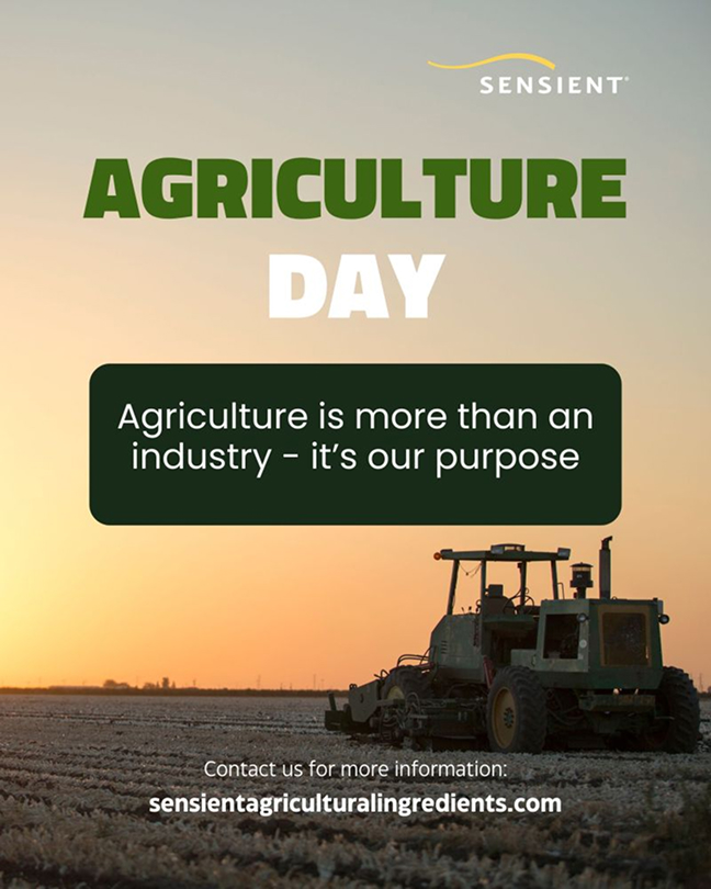 agriculture day sensient